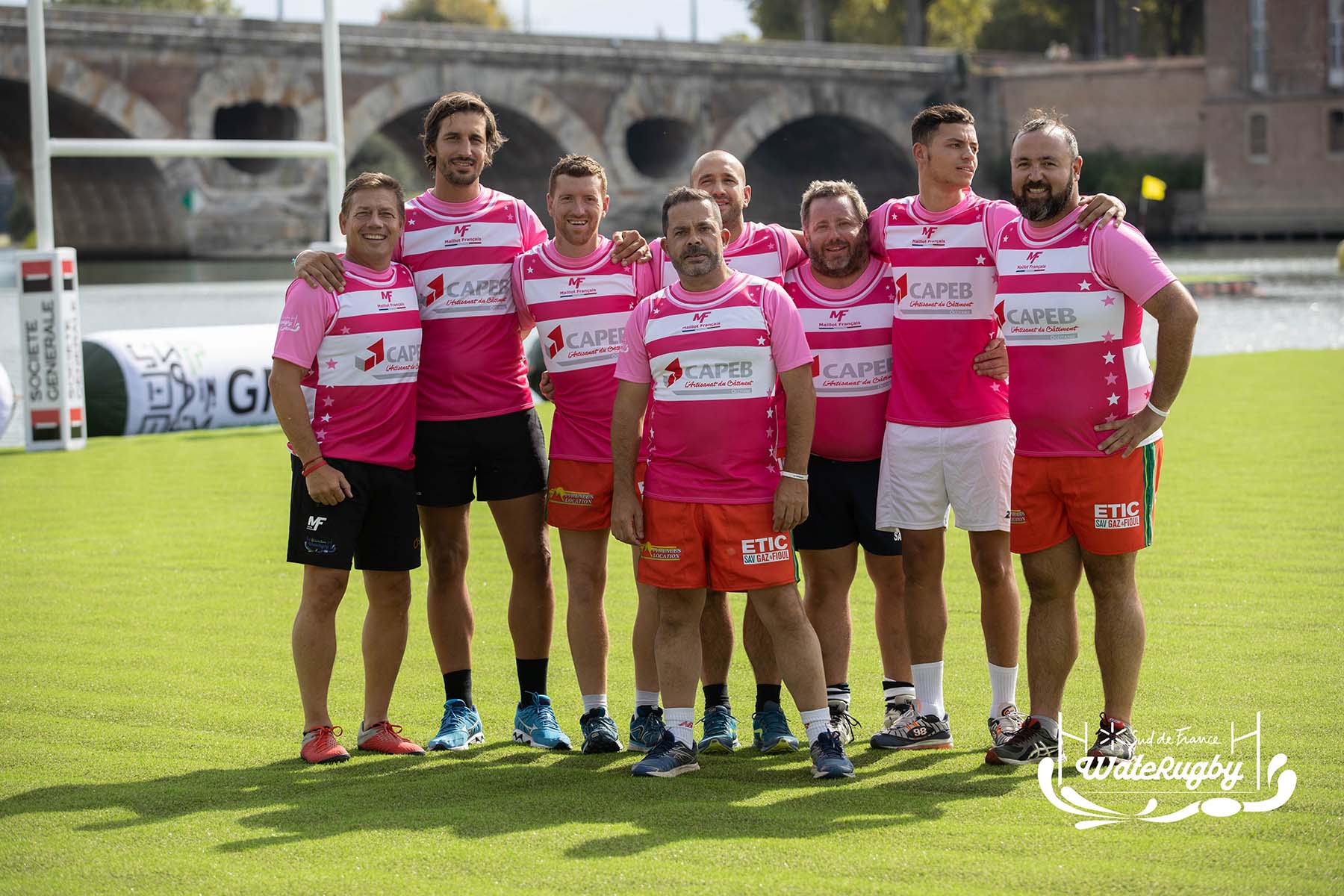 WateRugby 2019 - Tournoi des Partenaires - Equipe CAPEB Occitanie